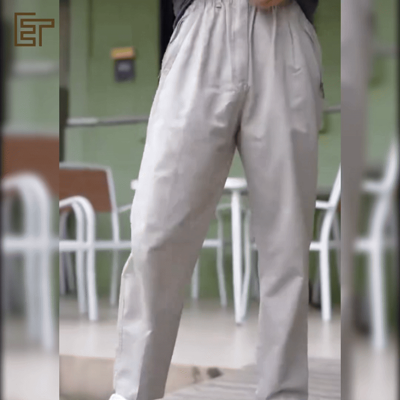 EaseTactic - Flex Fit Zipper-Pocket Durable Pants